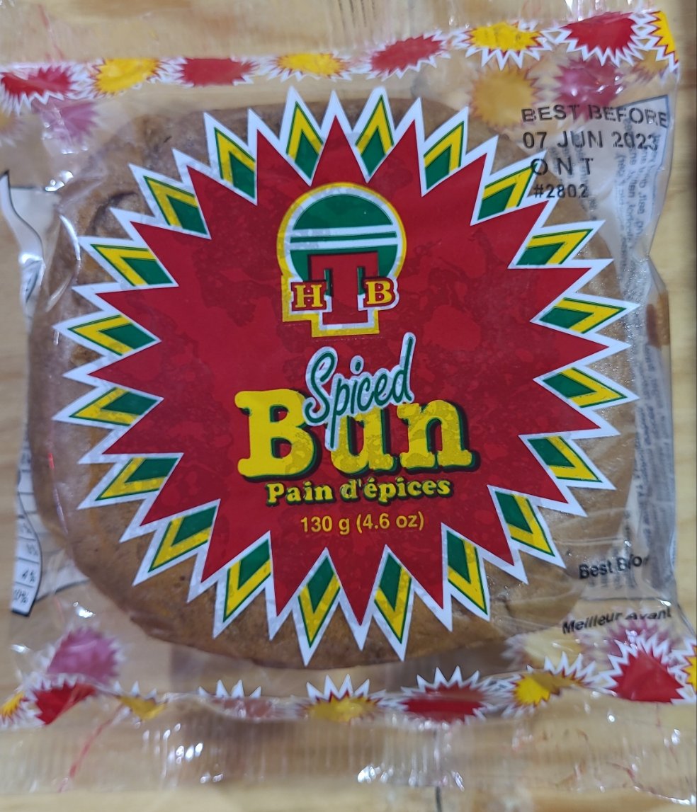 HTB SPICED BUN 125G