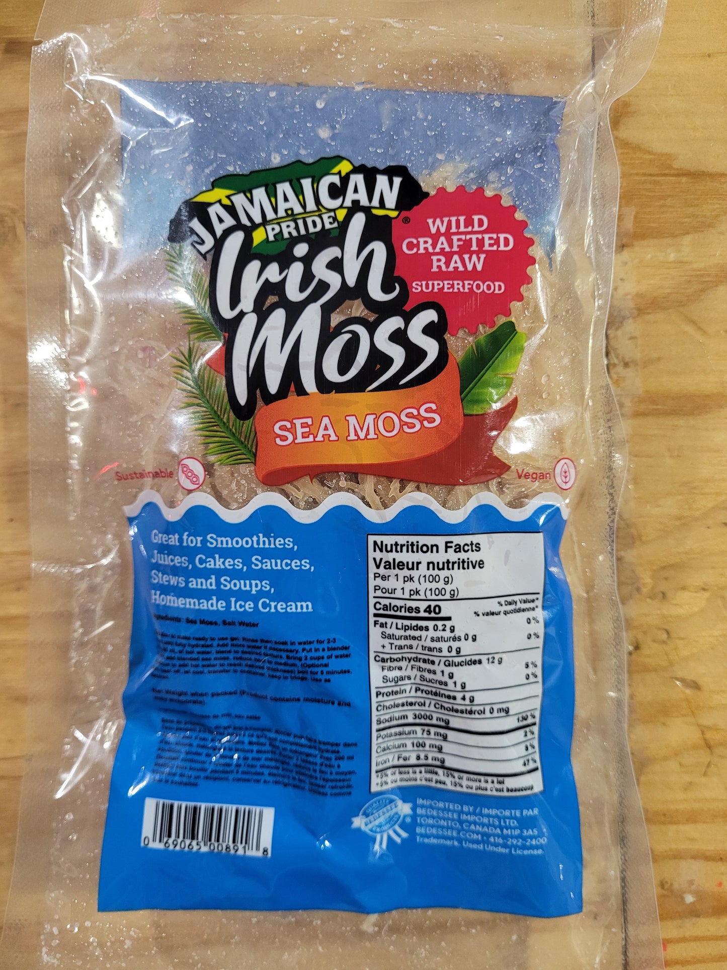 Jamaican Pride - Irish Moss (Sea Moss) 100g